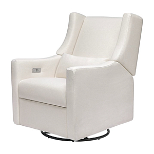 Babyletto Kiwi Electronic Power Recliner in Performance Cream Eco-Weave $613.51