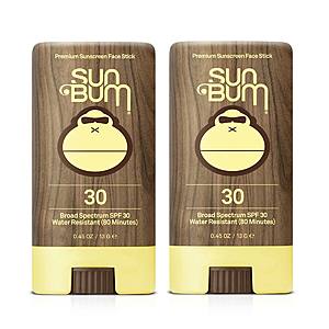 2-Pack Sun Bum Sunscreen Face Sticks for $9 + Free Shipping