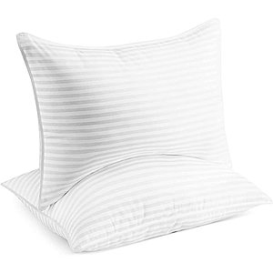 Amazon.com: Beckham Hotel Collection Gel Pillow (2-Pack) - $27.99 (Queen) / $34.99 (King)