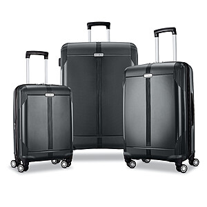3-Piece Samsonite Hyperflex 3 Hardside Luggage Set (Black or Dark Teal) $200 + Free Shipping
