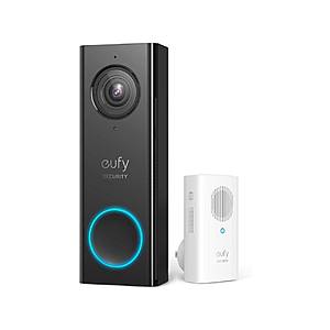 Refurbished eufy Security Wi-Fi Video Doorbell, 2K Resolution, No Monthly Fees for $79.99 after Promo Code 93XRB99 + F/S