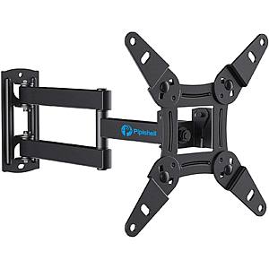 Pipishell Full Motion TV Monitor Wall Mount for 13-42 Inch $9.99 + FS with PRIME