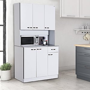 HomCom 71" Freestanding Kitchen Buffet Hutch with Server and Storage - $229.99 + Free Shipping