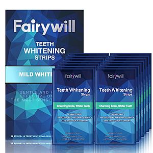 Fairywill Teeth Whitening Strips for Sensitive Teeth--Reduced Sensitivity White Strips $9.99 + FS