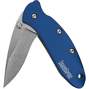Kershaw 1600NBSW​ Speedsafe Assited Open Blue Anodized Chive Pocket Knife $28.81 FREE SHIP @ Amazon