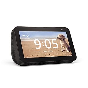 New QVC Customers: Amazon Echo Show 5 Smart Display w/ Alexa (Black or White) $50 + Free Shipping