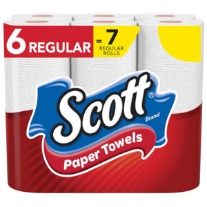 2x 6-Pack Scott Paper Towels + 2x 12-Pack Scott ComfortPlus Bathroom Tissue - $10 + Free Store Pickup @ Walgreens