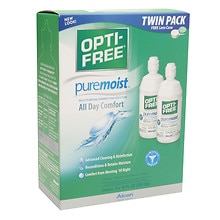 2-Pack Opti-Free Multi-Purpose Disinfecting Solution (PureMoist) - $5.60 + Free Store Pickup @ Walgreens