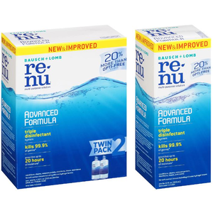 3-Pack 12oz Bausch + Lomb ReNu Contact Lens Solution - $6 + Free Store Pickup at Walgreens