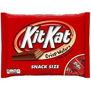 10.78-Oz Kit Kat Chocolate Wafer Candy Bars (Fun Size) & More: $2.25 ea (or less) w/Free Pickup on $10+ @ Walgreens
