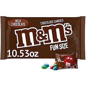 Select Halloween Candy Bags BOGO FREE: 10.53-oz M&Ms: 2 for $3.28 & More w/Store Pickup on $10+ @ Walgreens