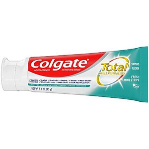 Select Colgate Toothpaste: $0.90 + Free Ship to Store @ Walgreens