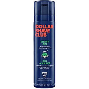 6.7-Oz Dollar Shave Club Shave Gel (Shea Butter & Aloe): $1.35 & More w/Store Pickup on $10+ @ Walgreens