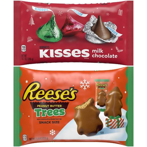 9-10.1 Oz Hershey's Bagged Candy: Reese's Milk Chocolate & Peanut Butter Trees: 2 for $2.70 & More w/Store Pickup on $10+ @ Walgreens