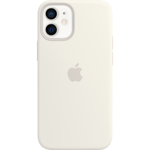 Apple iPhone 12 mini Silicone Case w/ MagSafe (White) $10 + Free Shipping