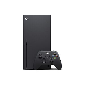 Xbox Series X 1TB SSD Console - Includes Wireless Controller - Up to 120 frames per second - 16GB RAM 1TB SSD - Experience True 4K Gaming Velocity Architecture $349
