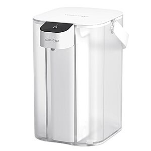 Waterdrop Electric Instant Water Filter Pitcher, Dispenser, 200-Gallon, 5X Times Long-Life Countertop Water Filter System, Reduce PFAS, Chlorine, Lead, 15-Cup $39.99