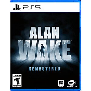 Alan Wake Remastered (PS5, PS4, or Xbox Series X/Xbox One) $20