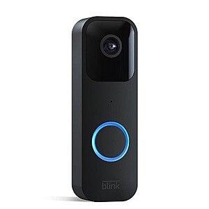 Prime Members: Blink 2-Way Audio 1080p Video Doorbell $35 & More + Free S/H