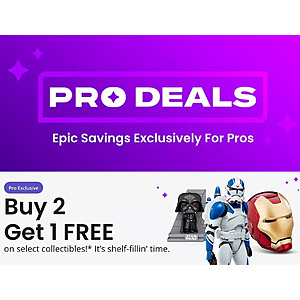 GameStop Pro Members: Select Collectibles, Toys, Board Games, Pokemon Cards B2G1 Free & More