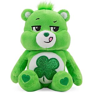 9" Care Bears Bean Plush Glitter Belly Stuffed Animal (Various) $6