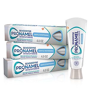 2x3-pack 4oz Sensodyne Pronamel Enamel Toothpaste (Gentle Whitening) $21.89+tax w/ Subscribe & Save, Free shipping $21.89
