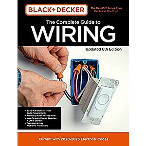 Black & Decker The Complete Guide to Wiring (Kindle Edition) $3