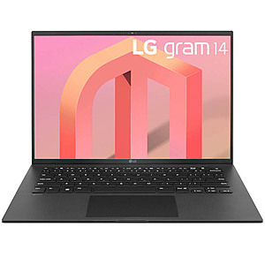 LG Gram Laptops: 14" 1920x1200, i5-1240P, 16GB RAM, 512GB SSD $699 & More + Free Shipping