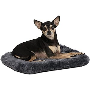 18" MidWest Bolster Pet Bed (Charcoal Gray) $5 + Free Shipping w/ Prime or on orders over $25