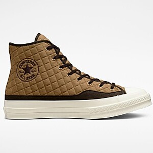 Converse Men's or Women's Chuck 70 Quilted Shoes (Sand Dune/Black/Egret) $28 + Free Shipping
