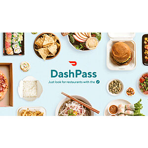 DoorDash: 12-Months of DashPass for Free (select Chase co-brand cardmembers) *Activate by 12/31/24