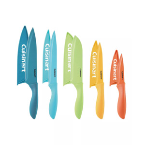 10-Piece Cuisinart Cutlery Set w/ Blade Guards (Seaside or Animal Print) $15 + Free Store Pickup