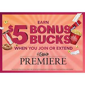 AMC Theatres: Join or Extend Stubs Premiere for $15/year, Get $5 Bonus Bucks