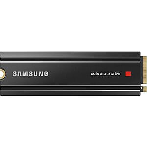 2TB SAMSUNG 980 PRO SSD with Heatsink PCIe Gen 4 NVMe M.2 Internal Solid State Drive (MZ-V8P2T0CW) $125.99 + Free Shipping