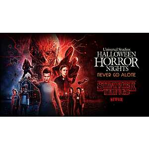 Buy Universal Studios Halloween Horror Nights Ticket, Get 6-Months of Peacock Premium for Free