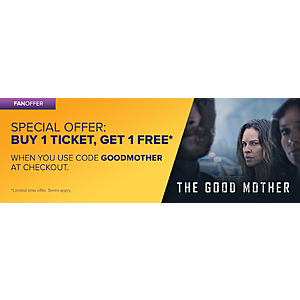 Fandango: Buy 1, Get 1 Free Movie Ticket for The Good Mother
