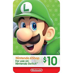 Nintendo eShop, PlayStation, Xbox, & Roblox Gift Cards (Email Delivery) 10% Off + Extra 5% Off w/ Target Redcard