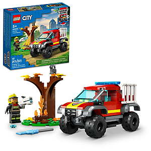 Select Walmart Locations: 97-pc LEGO City 4x4 Fire Engine Rescue Truck (60393) $2.50 & More + Free Store Pickup