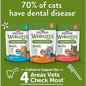 Send Me A Sample: Free Wellness Whimzees Natural Dental Treats for Cats