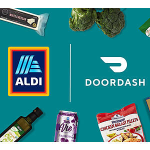 Select DoorDash Accounts: 50% Off $80+ Orders from Aldi Supermarket (up to $50 max savings) *YMMV