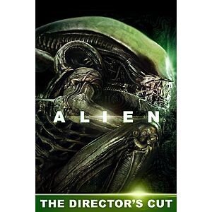 Alien Director's Cut or Alien Covenant (4K UHD Digital Films) $5 Each