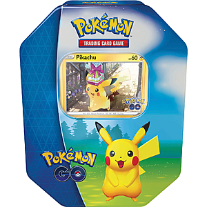 Pokémon Trading Card Game: Pokemon GO Gift Tin (Styles May Vary) $12.99 + Free Shipping