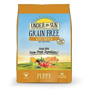4lbs CanidaeUnder the Sun Grain Free Puppy Food (Chicken)  $5.50 w/ S&S + Free S&H