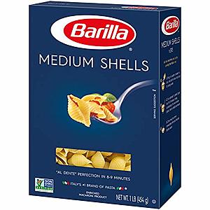 12-Pack 16oz Barilla Pasta (Medium Shells) $12 w/ S&S + Free S/H