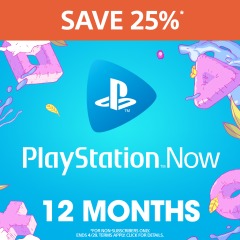 12-Month PlayStation Now Subscription for $44.99 (Non-active subscribers only)