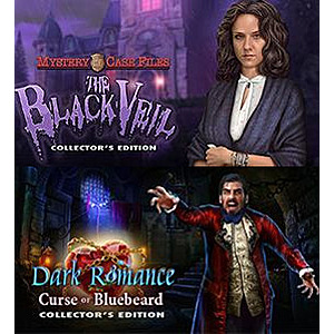 PC / Mac Digital Downloads: Mystery Case Files: The Black Veil Collector's Edition, Dark Romance: Curse of Bluebeard Collector's Edition, & More for Free