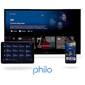 Philo TV: 1-Month Streaming Service Subscription for $1 (first month, new subscribers)