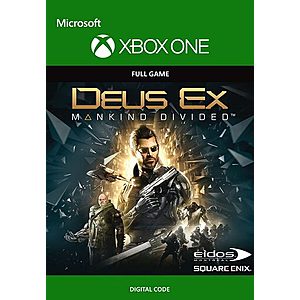 Xbox Digital Downloads: BioShock: The Collection AC $10.79, Grand Theft Auto V AC $13.49, Deus Ex Mankind Divided $4.19, Tomb Raider: Definitive Edition $2.69 & More