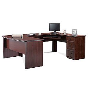 Realspace® Broadstreet 65"W U-Shaped Executive Desk $309.99 +tax at Office Depot