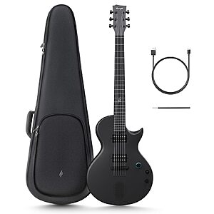 Enya Electric Guitar Nova Go Sonic Smart Electric Carbon Fiber Guitarra with 10W Wireless Speaker, Onboard Presets, Charging Cable, Adjusting Wrench, and Gig Bag $349.99